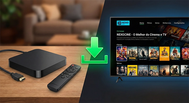 Como Baixar e Instalar o Nexocine na TV Box